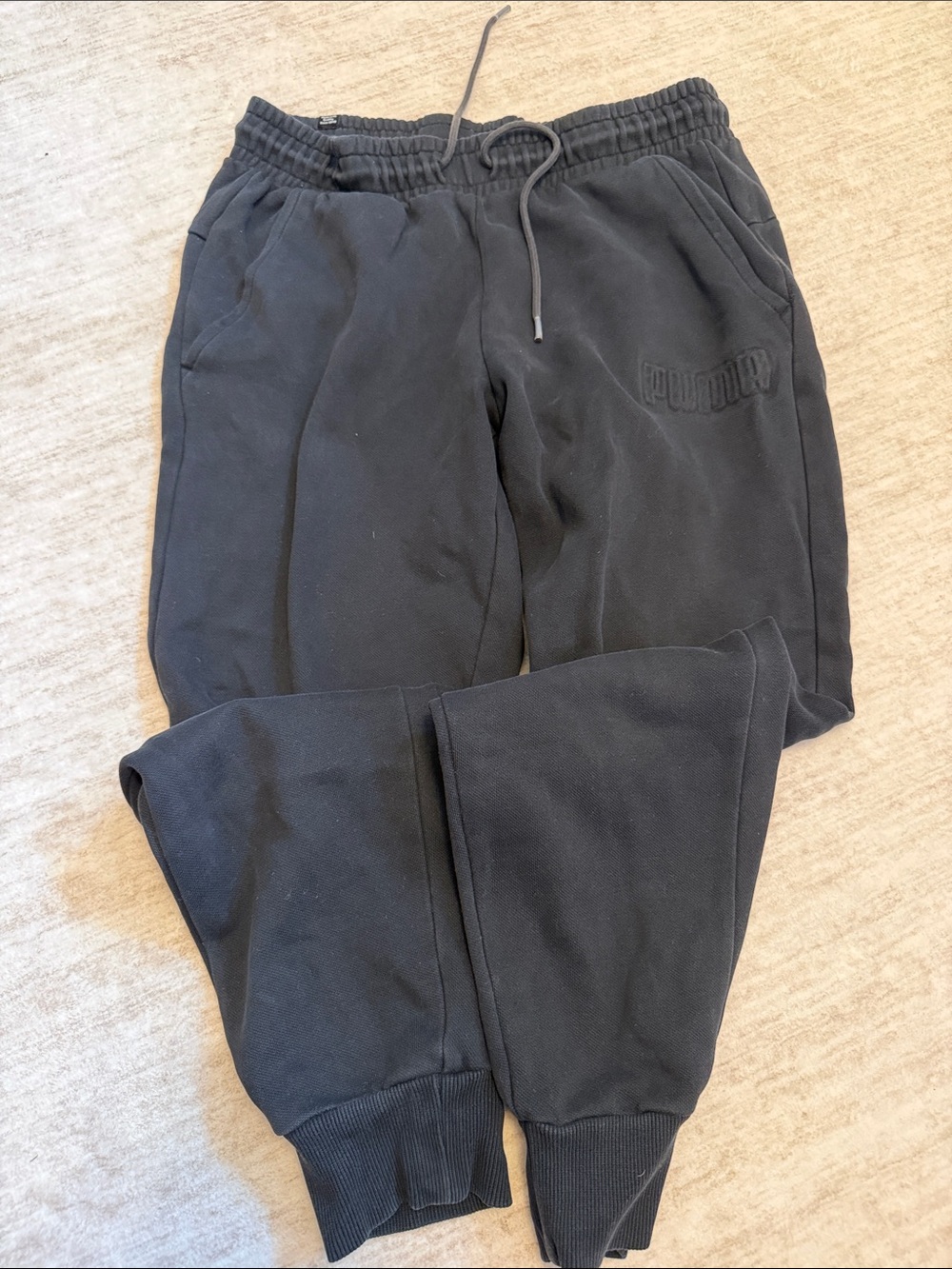 Puma Black Men's Jogger Sweatpants
